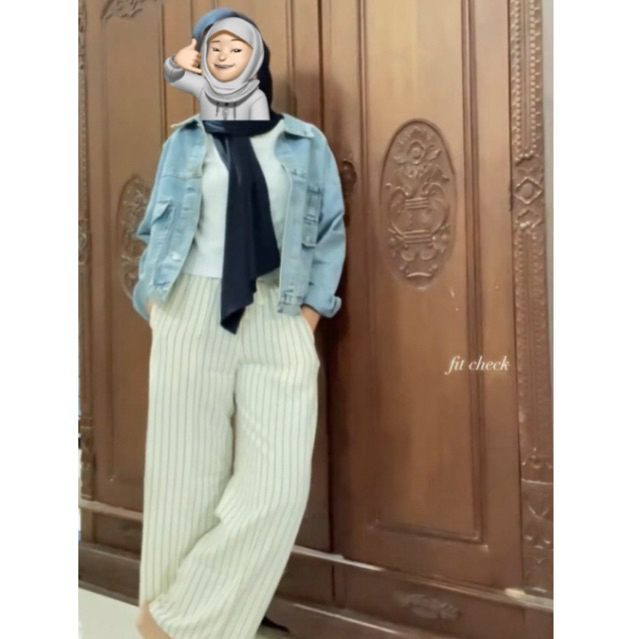 AMR Original Jacket Jeans Oversize Crop Preloved