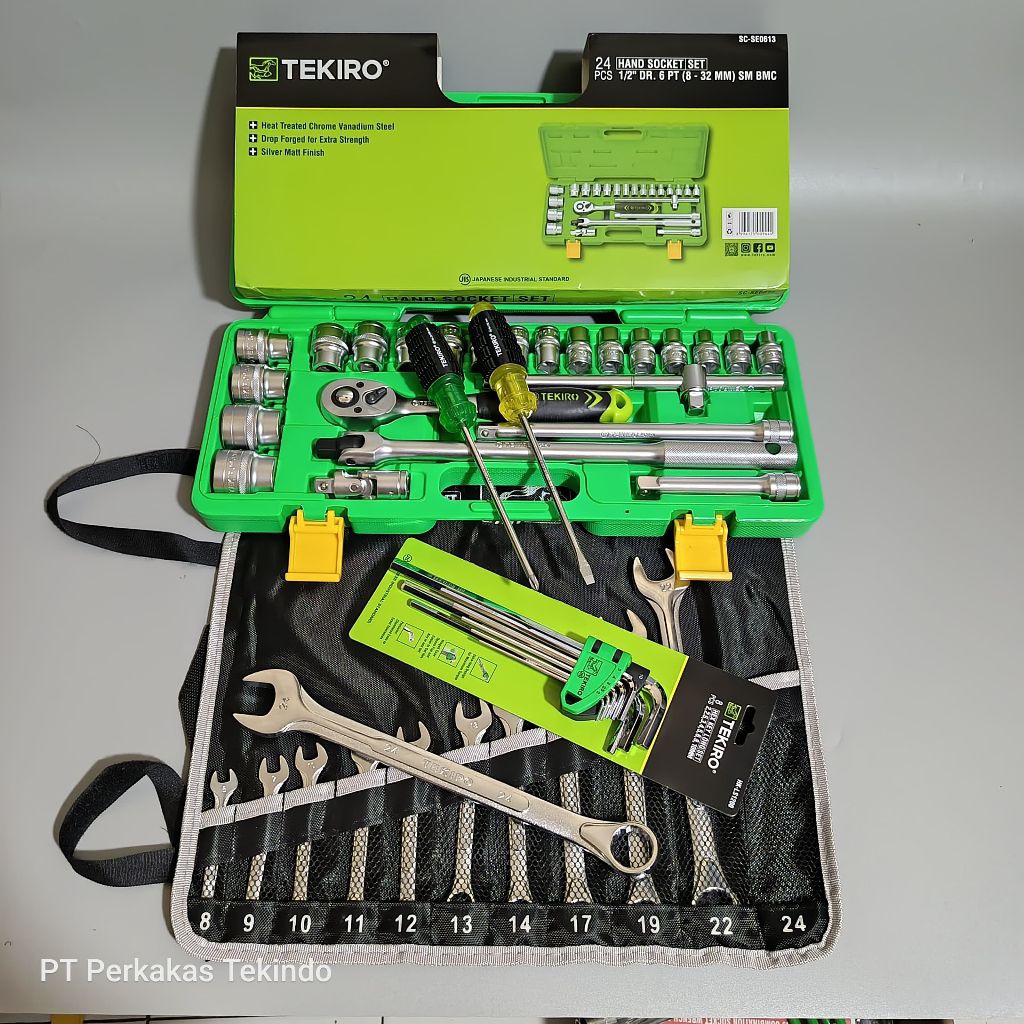 kunci shok seat tekiro dan kunci ring pas seat