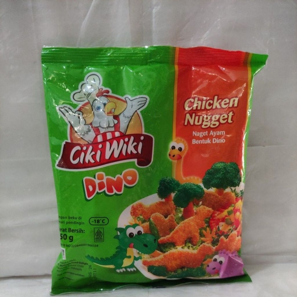 Ciki Wiki Dino Chicken Nugget 250G
