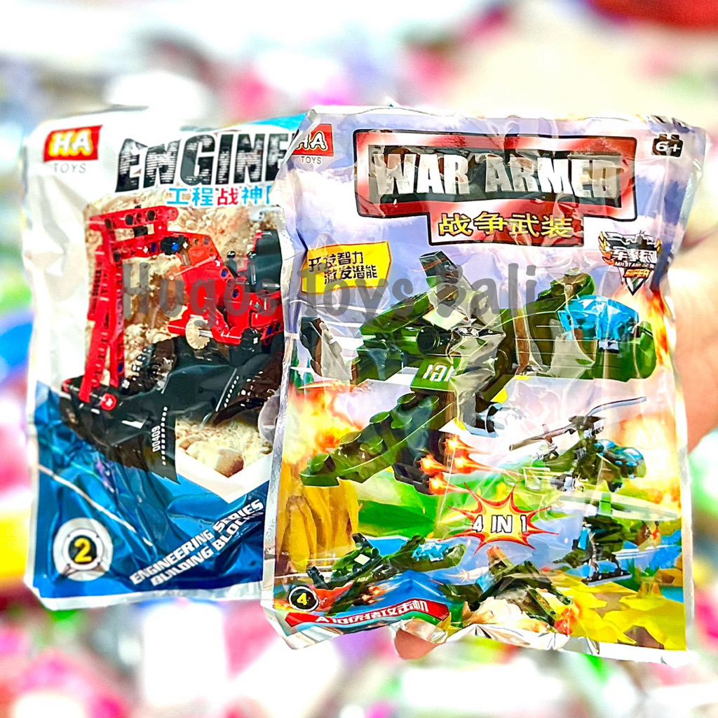 Mainan Rakitan Robot Rakit Robot Mobil | Puzzle Rakit Robot Mobil Pesawat