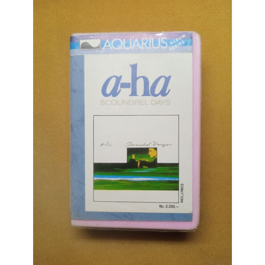 a-ha album scoundrel days. kaset pita