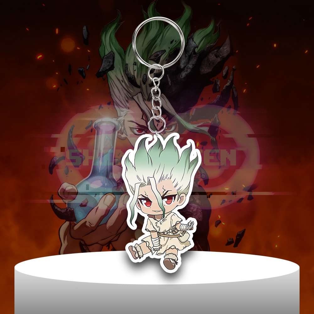 Gantungan Kunci Anime Dr. Stone - Ganci Akrilik - Keychain Acrylic