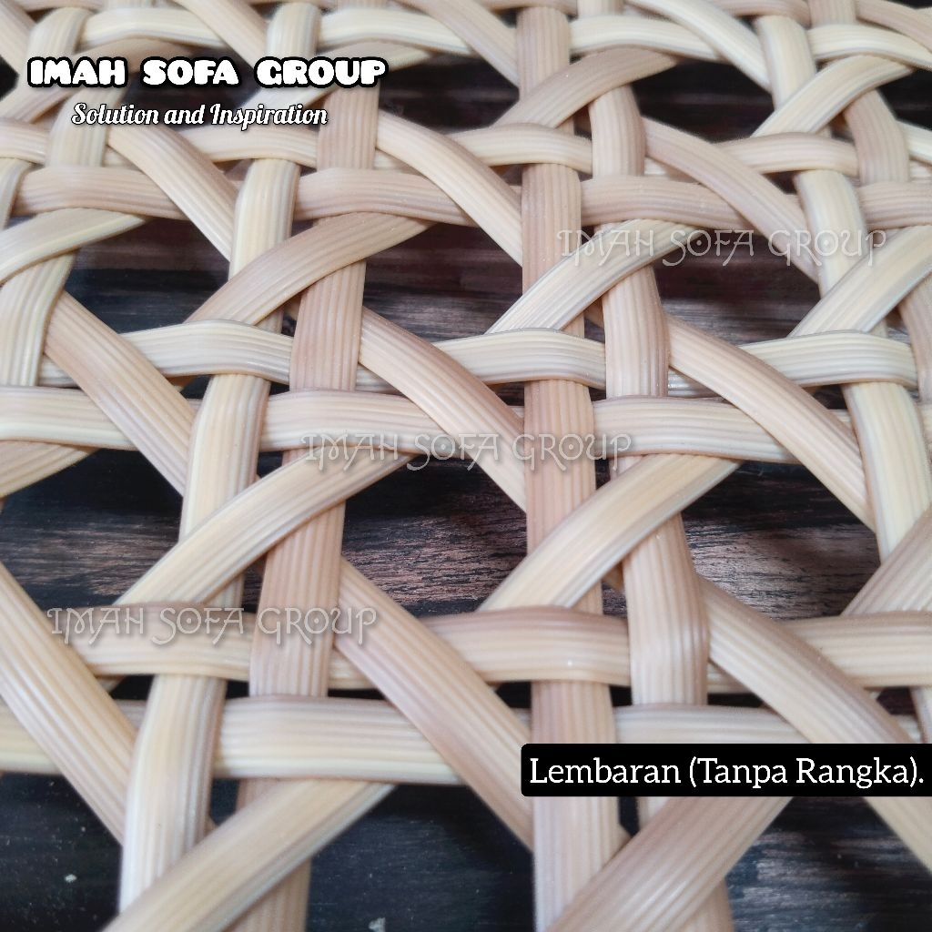 Webbing Rotan Sintetis Custom Material Premium RHU
