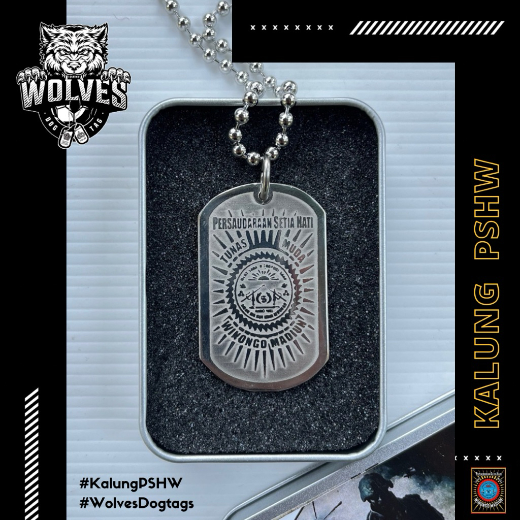 Kalung PSHW / Persaudaraan setia hati winongo madiun / Kalung silat pshw / Kalung SH winongo tunas m