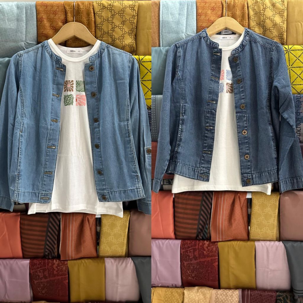 Two Set Outer Jeans Fumiko - GEELA, Pakaian Wanita
