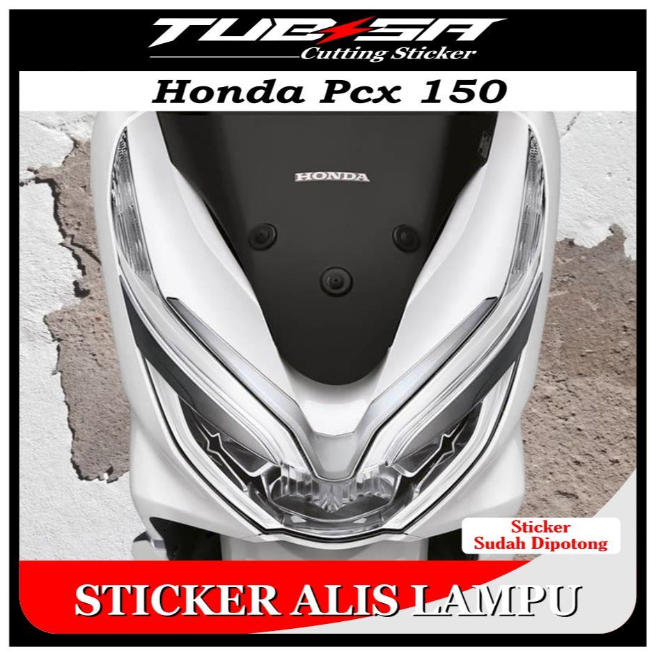 Stiker Alis Lampu PCX 150 | Stiker Lampu Alis PCX 150 Terbaru