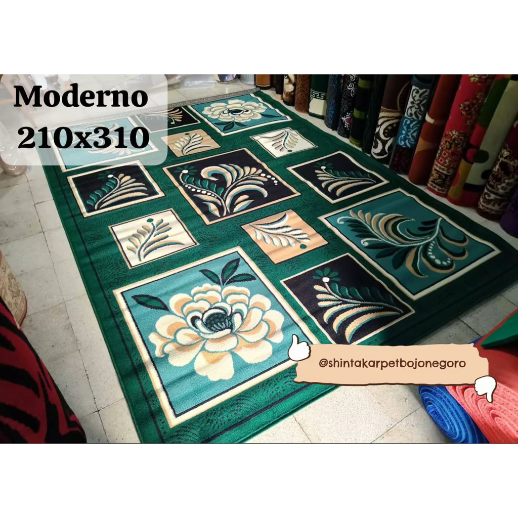 Karpet Permadani | Moderno | Ukuran 210x310cm
