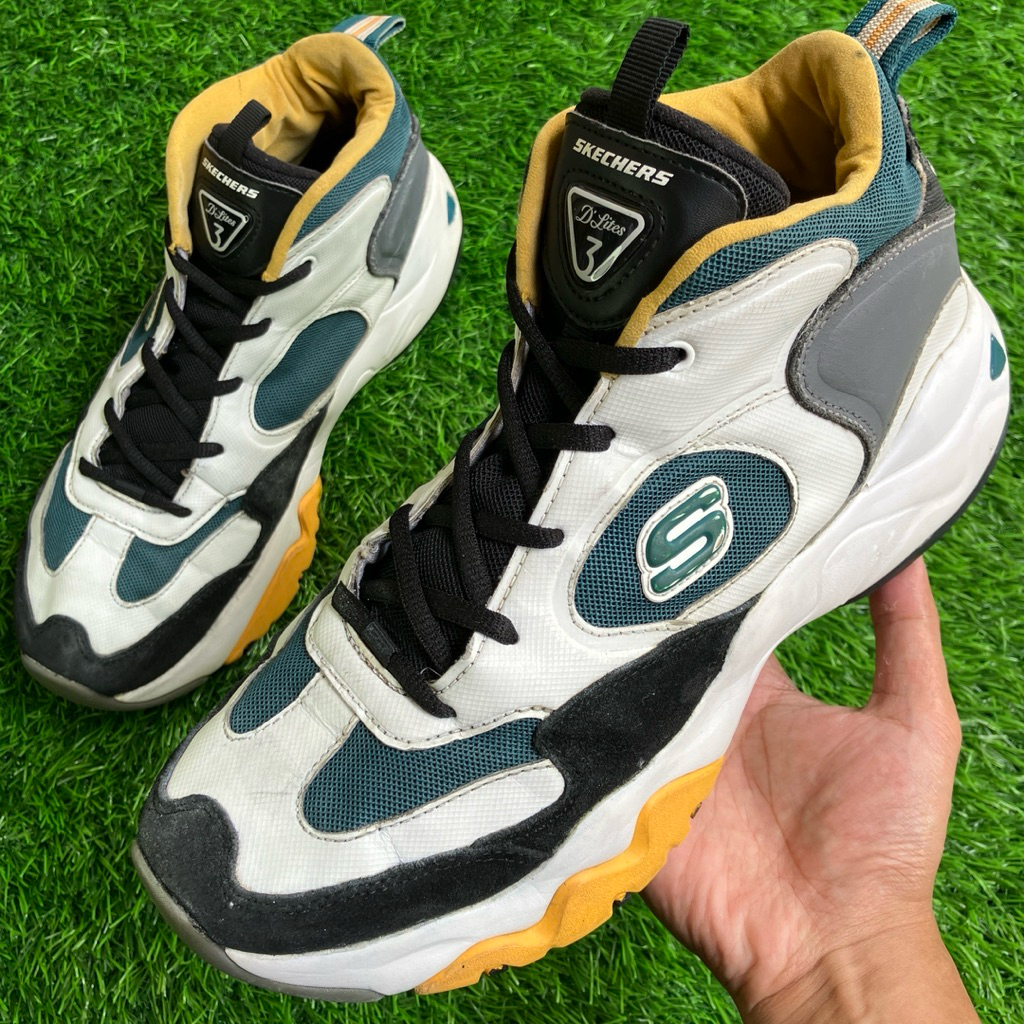 Skchrs D’Lites 3.0 Mid sneakers shoes size 42