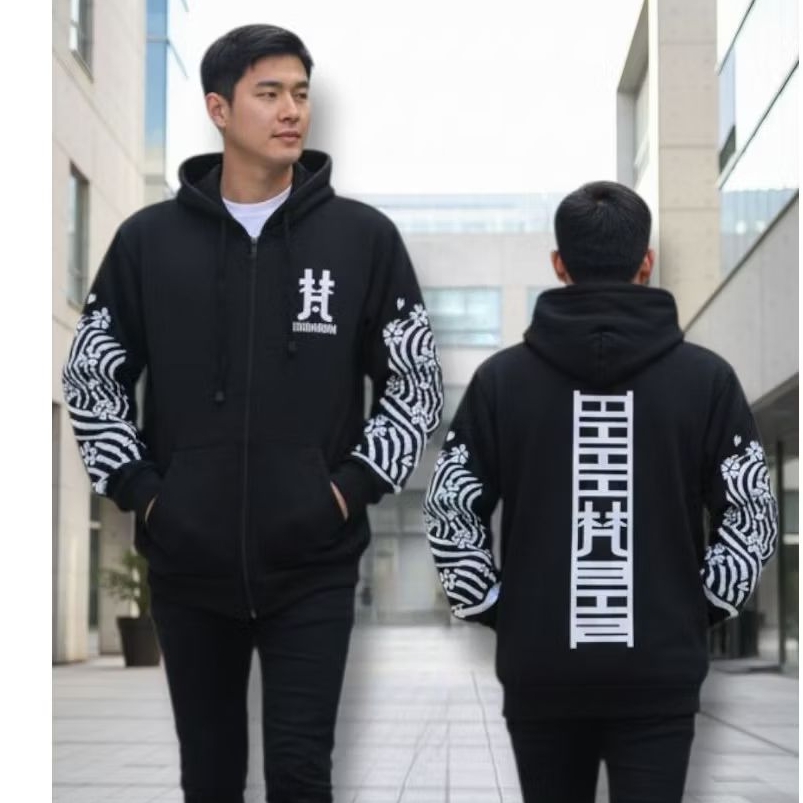 B2 Tokyo revengers brahman Geng kawaragi senju sweater hoodie