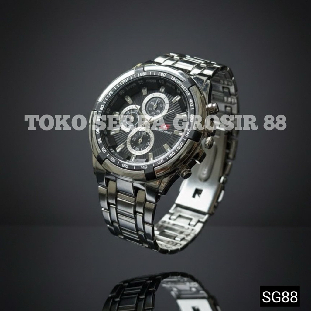 JAM TANGAN RANTAI PRIA TALI RANTAI SPORT TERLARIS - JAM TANGAN PRIA RANTAI STAINLESS BERKUALITAS - J