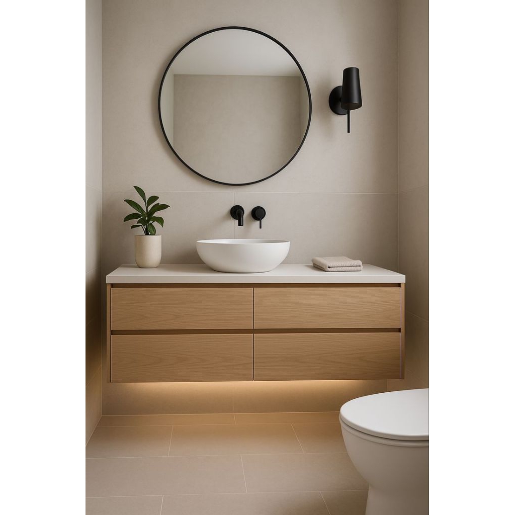 kabinet wastafel minimalis