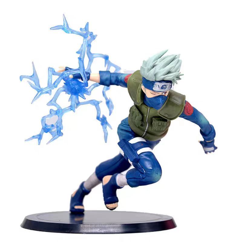 Naruto Action Figure Anime Figure   Kakashi Anime PVC Mod 18CM