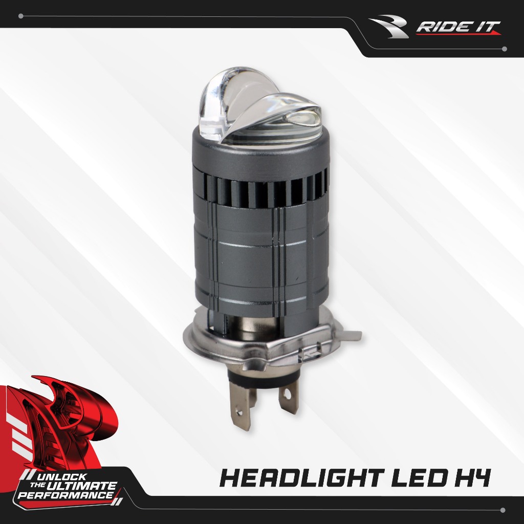 [RIDE IT] LAMPU LED LASER H4 PNP/ LASER LED RIDE IT H4