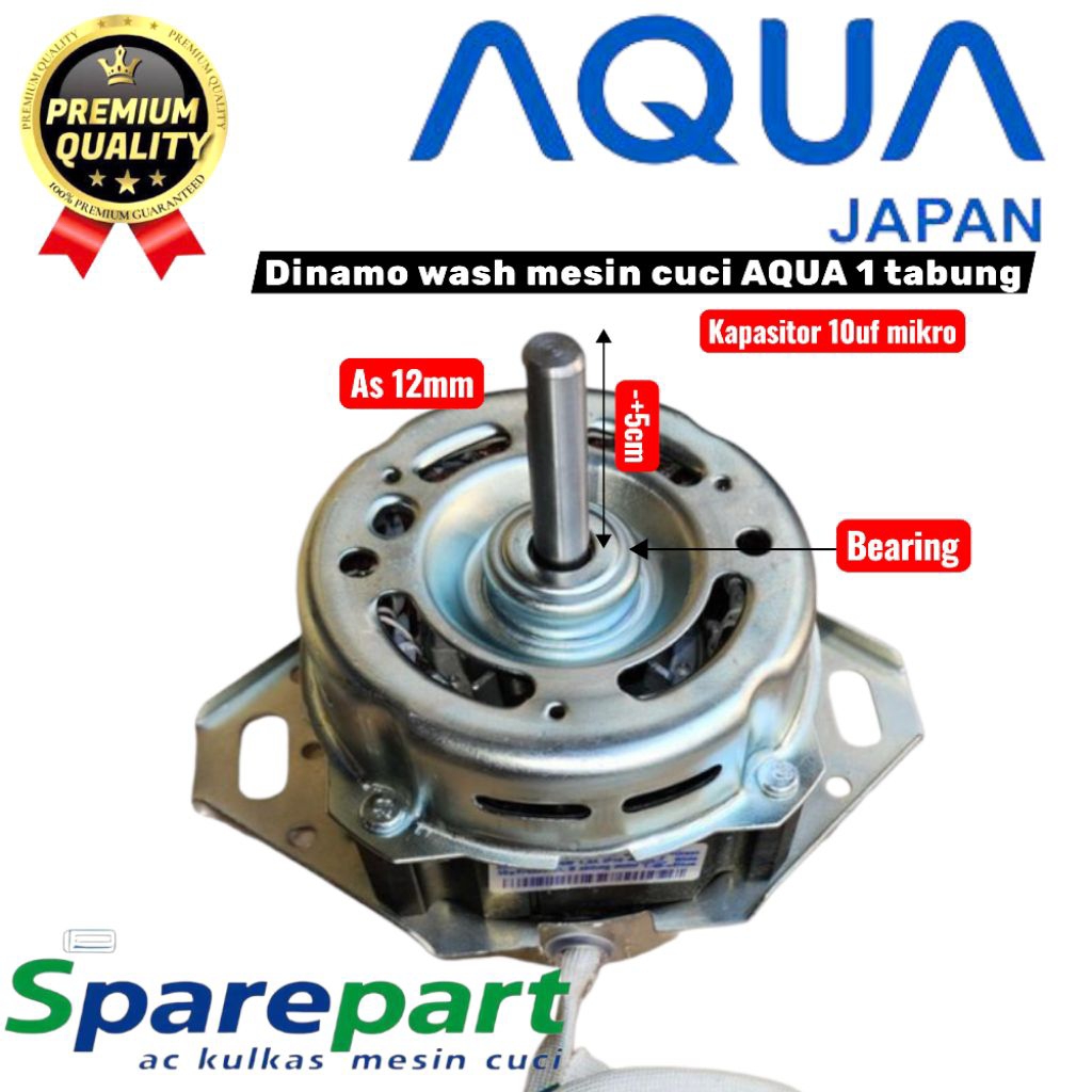 dinamo wash motor mesin cuci AQUA top loading AQW-98DD AQW-88DD AQW-87DH AQW-910DD AQW-810DD AQW-900