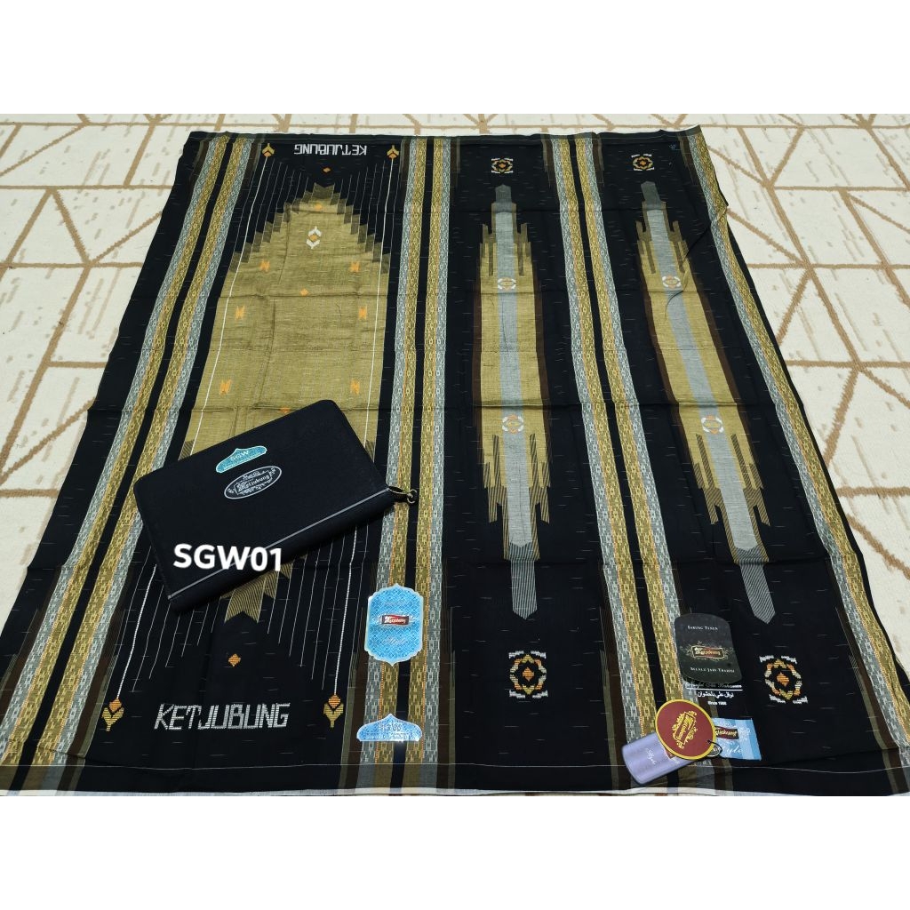 Ketjubung Style, Motif SGW/Songket Gunung Warna Bahan Mesres, Gold Quality, Jahit Tengah ATBMKode: S