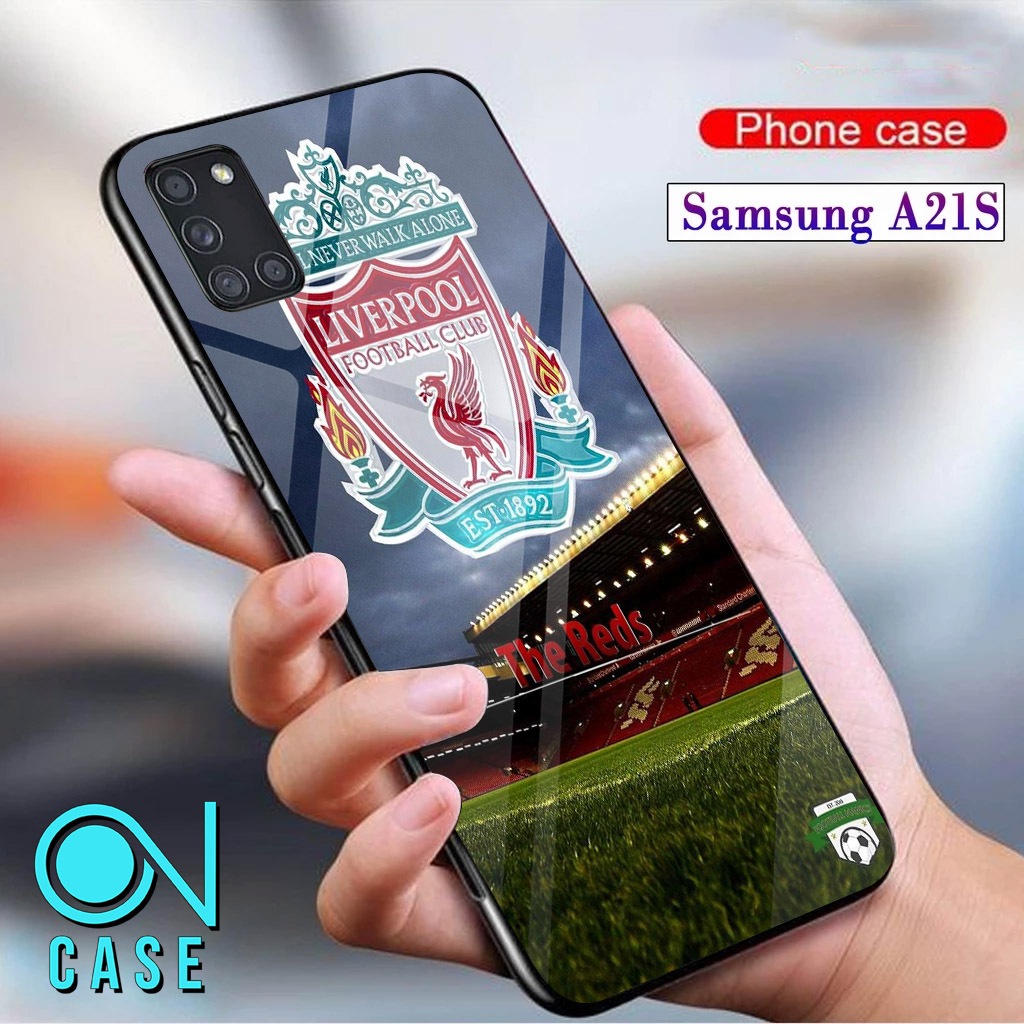 Case SAMSUNG A21S mistercase11 Motif [ Club Bola ] Case Hp Glossy Casing Hardcase Softcase Bisa cod