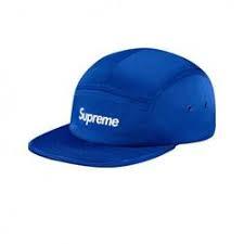 SUPREME SS17 SATIN CAMP CAP ROYAL