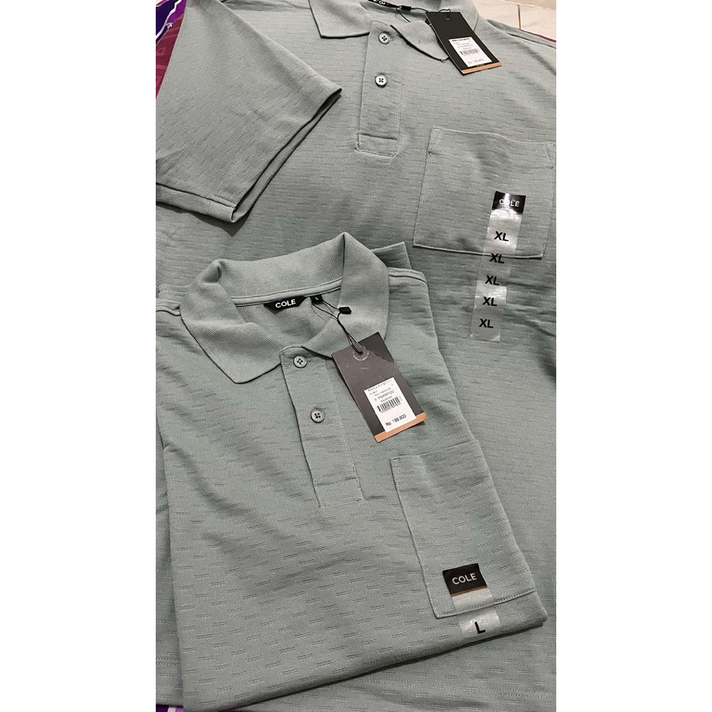 BAJU KERAH PRIA / KAOS KERAH PRIA / KAOS POLO COLE