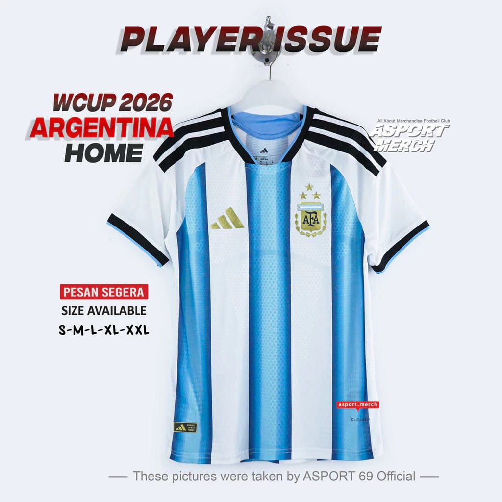 PLAYER ISSUE ARGENTINA HOME WCUP 2026 PI NEW