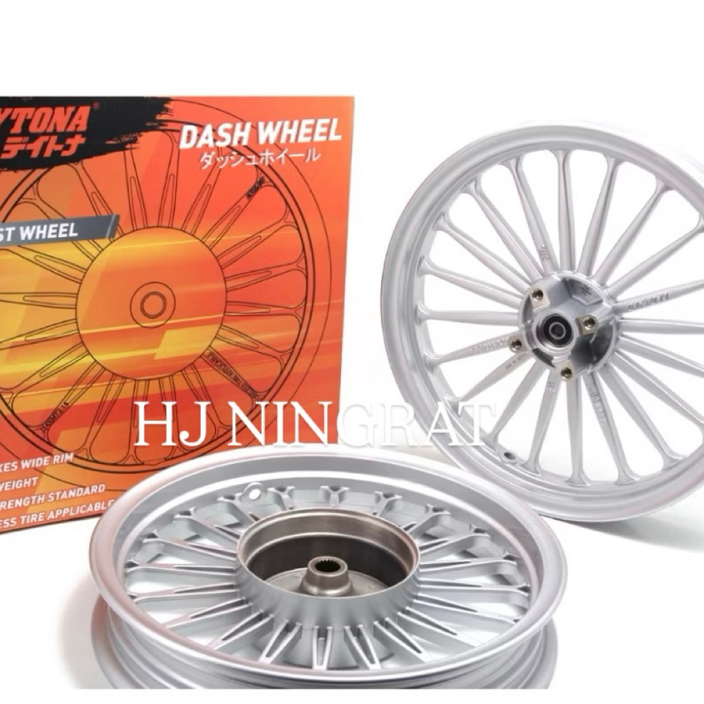 Dash Wheel Velg Daytona Palang 20, Mio karbu , Mio sporty , Mio soul Krbu , 5TL VELG DAYTONA MIO SPO