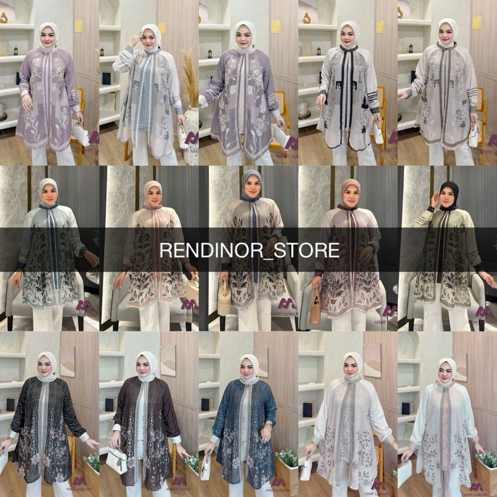 HMF ANGGUN TUNIC TUNIK BY HMF LUXURY