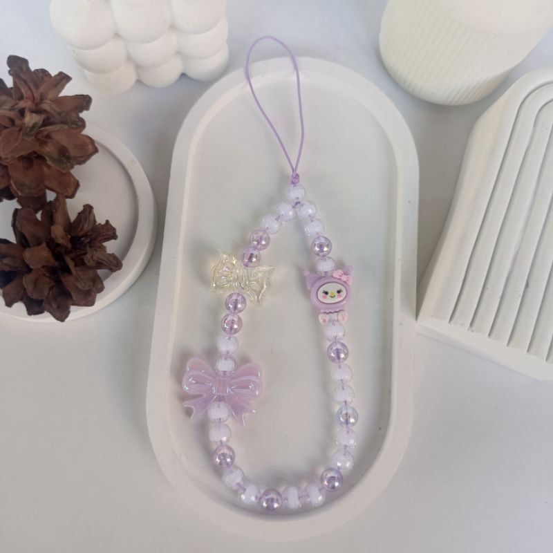 S80 Tali gantungan hp karakter sanrio Tali gantungan hp sanrio lucu Tali gantungan hp korean style g