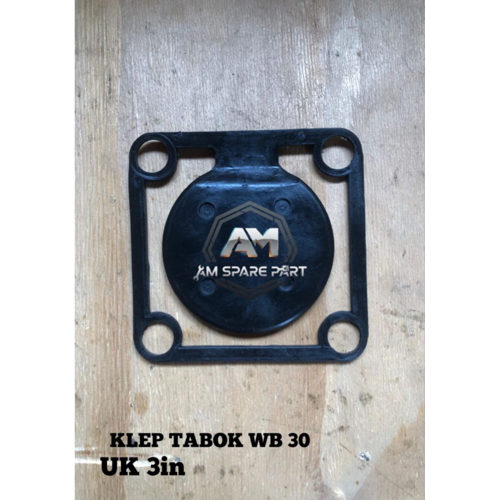 Klep Tabok/Check Valve WB 30/ WI 3in Pompa Air Mesin Honda Alkon (Full plat dalam)