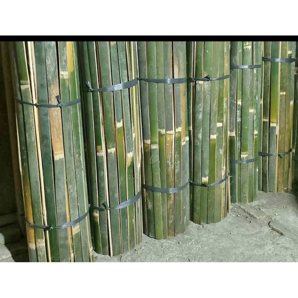 bilah bambu apus untuk kandang pagar 80cm