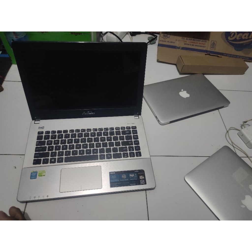 ASUS X450JF INTEL CORE I7 GEN4 RAM 4GB HDD 1TB MATI TOTAL