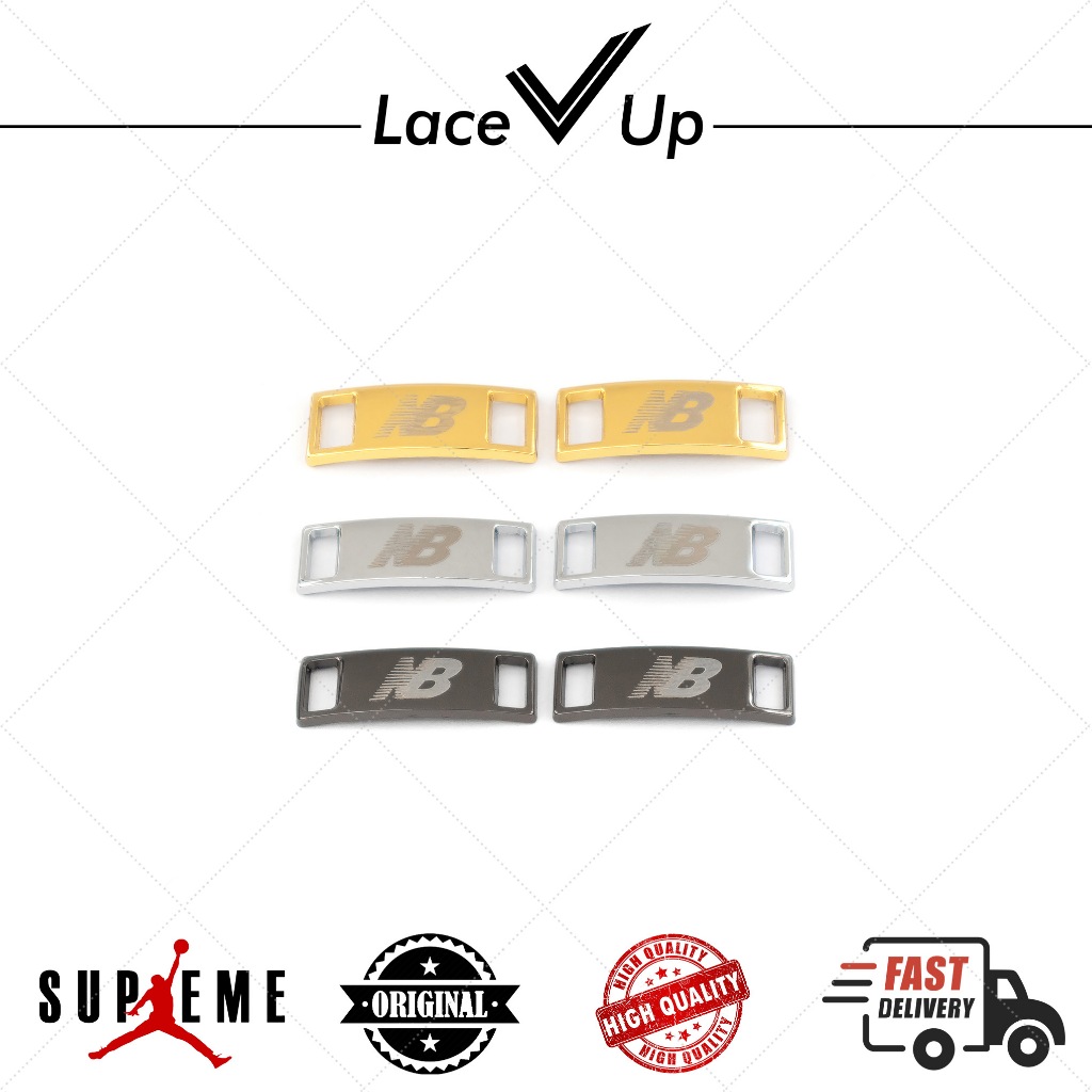 Aksesoris Tali Sepatu NB | Buckle Metal Gesper Dubraes AF-1