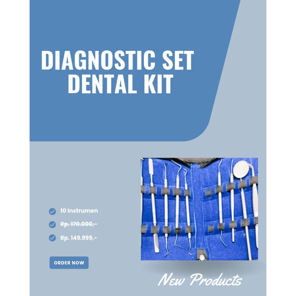 Dental Kit Diagnostic Set By Gus Dental
