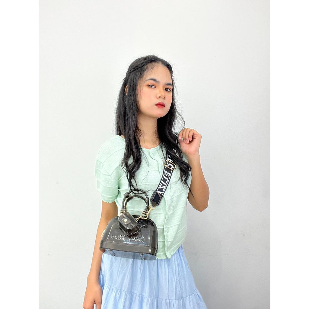 Eliza Jelly Bag PVC Transparent Mini Handbag