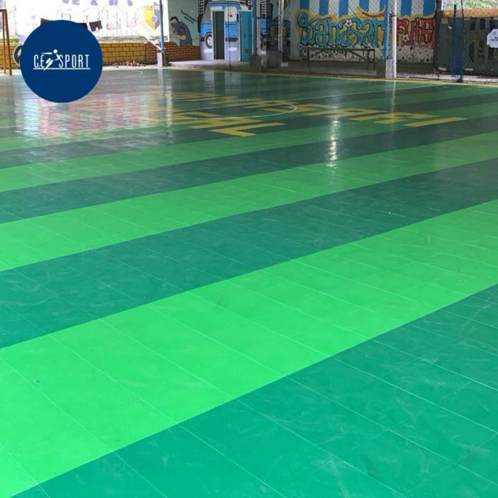 Lantai Interlock Lapangan Futsal Badminton Basket Termurah Original