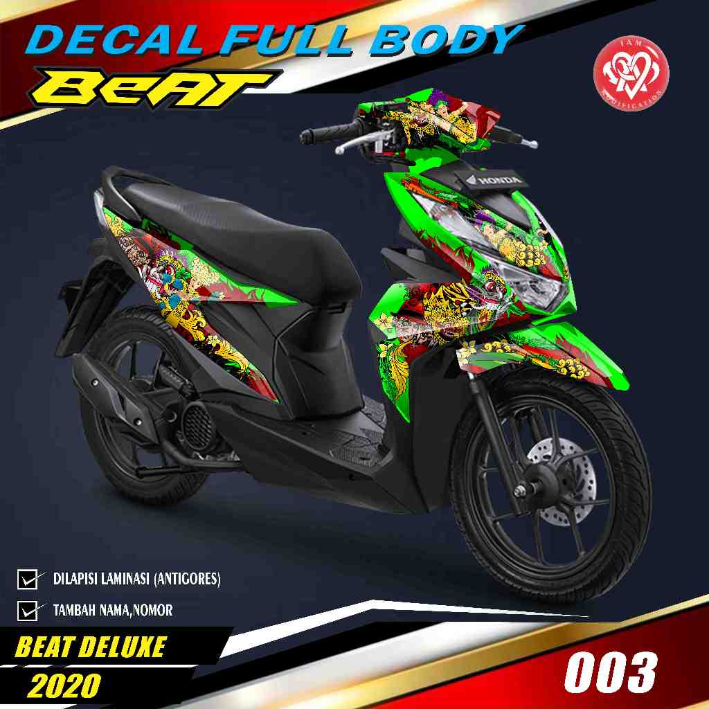 COD DECAL STICKER FULL BODY BEAT DELUXE BEAT STREET 2020 2021 2022 2023 2024 STICKER BEAT DELUXE_ IA