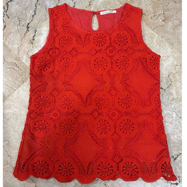 Baju Atasan Wanita Katun Brokat size L