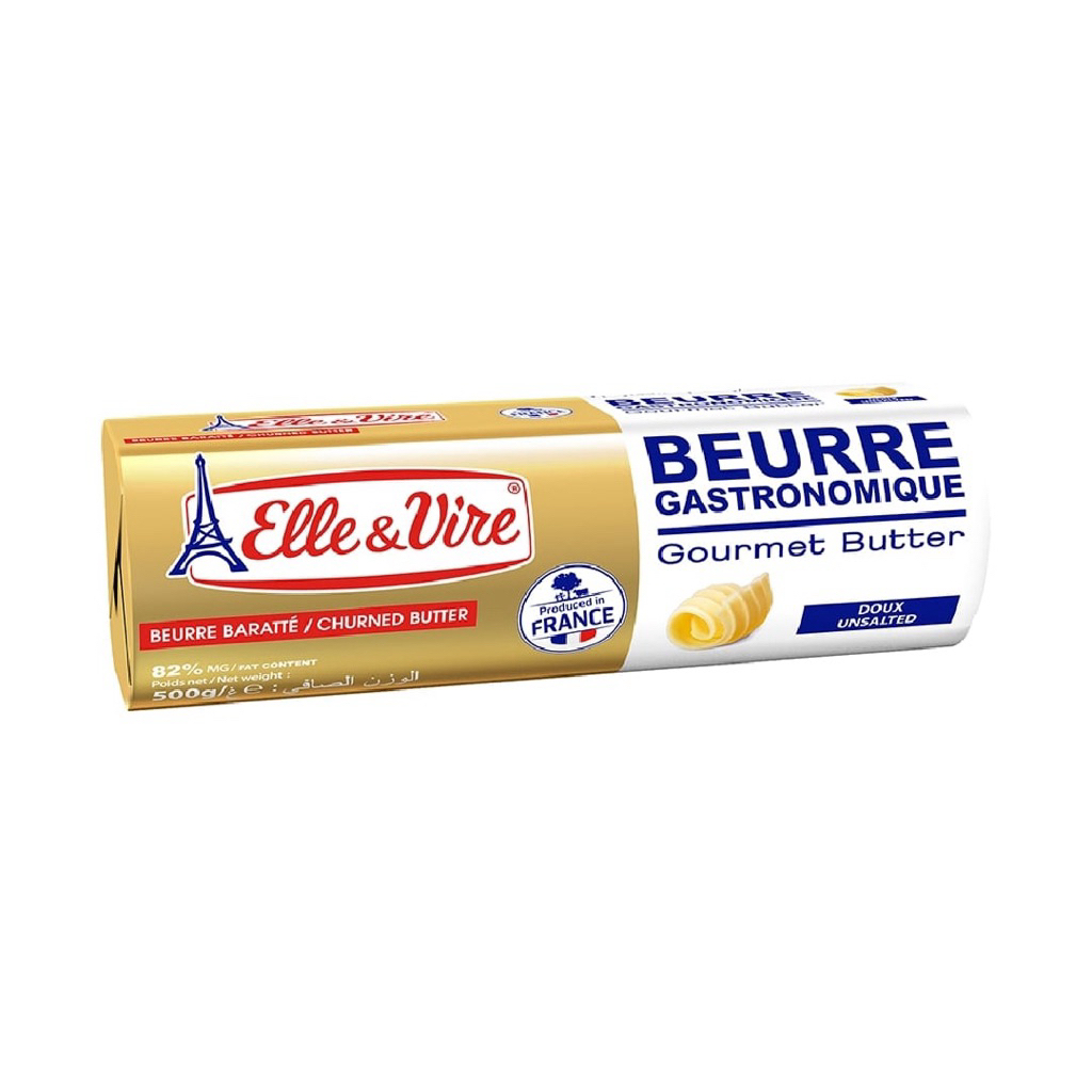 Elle & Vire Gourmet Butter | Elle & Vire Mentega Gourmet | 500gr