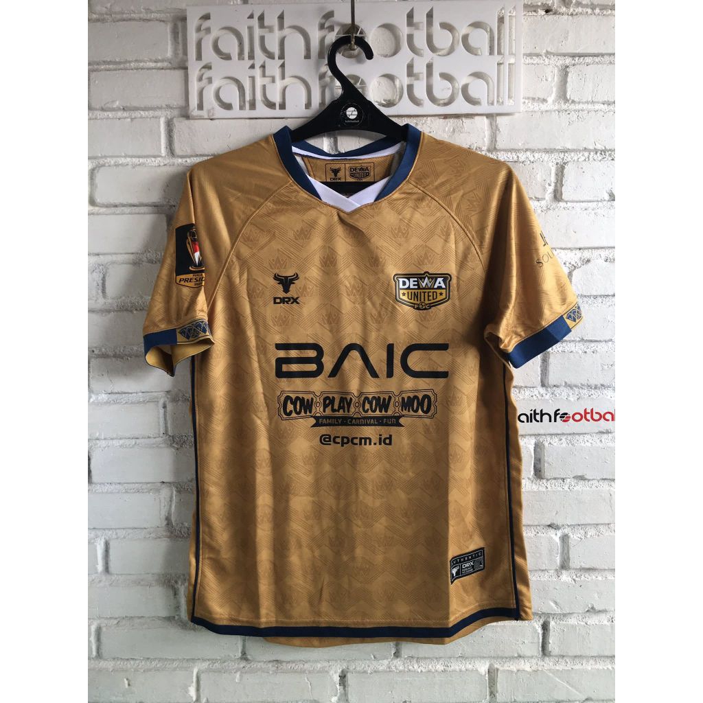 Jersey Dewa United Home Piala Presiden 2025 Original Authentic MARUKAWA DRX