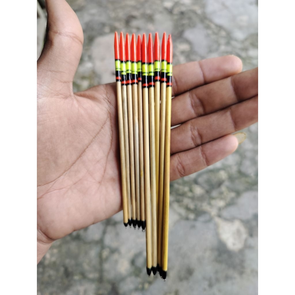 Pelampung Jarum Bahan Alang-Alang || Pelampung Pancing Jarum