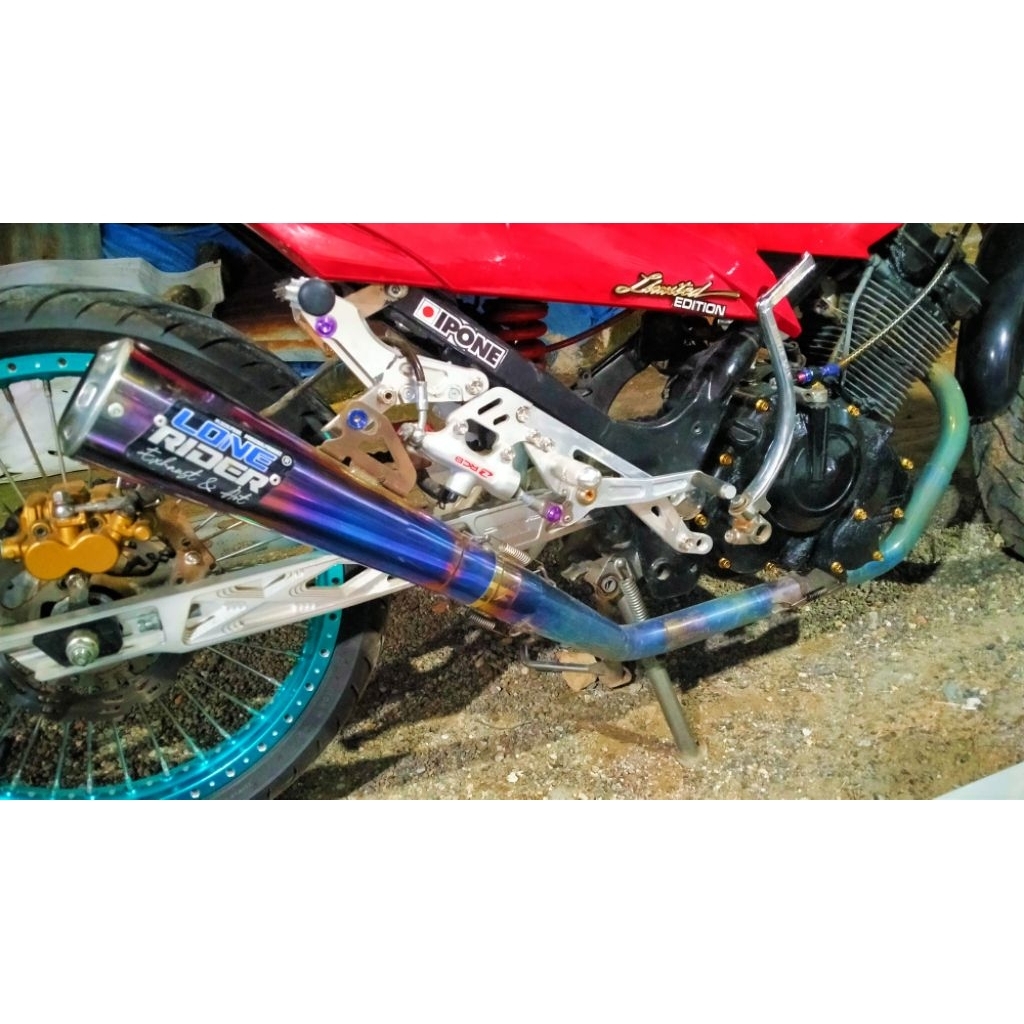 Knalpot satria fu lone rider ori