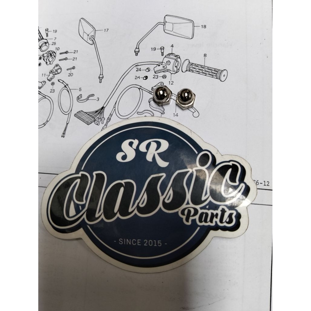 mur saklar holder Honda win100 detail original