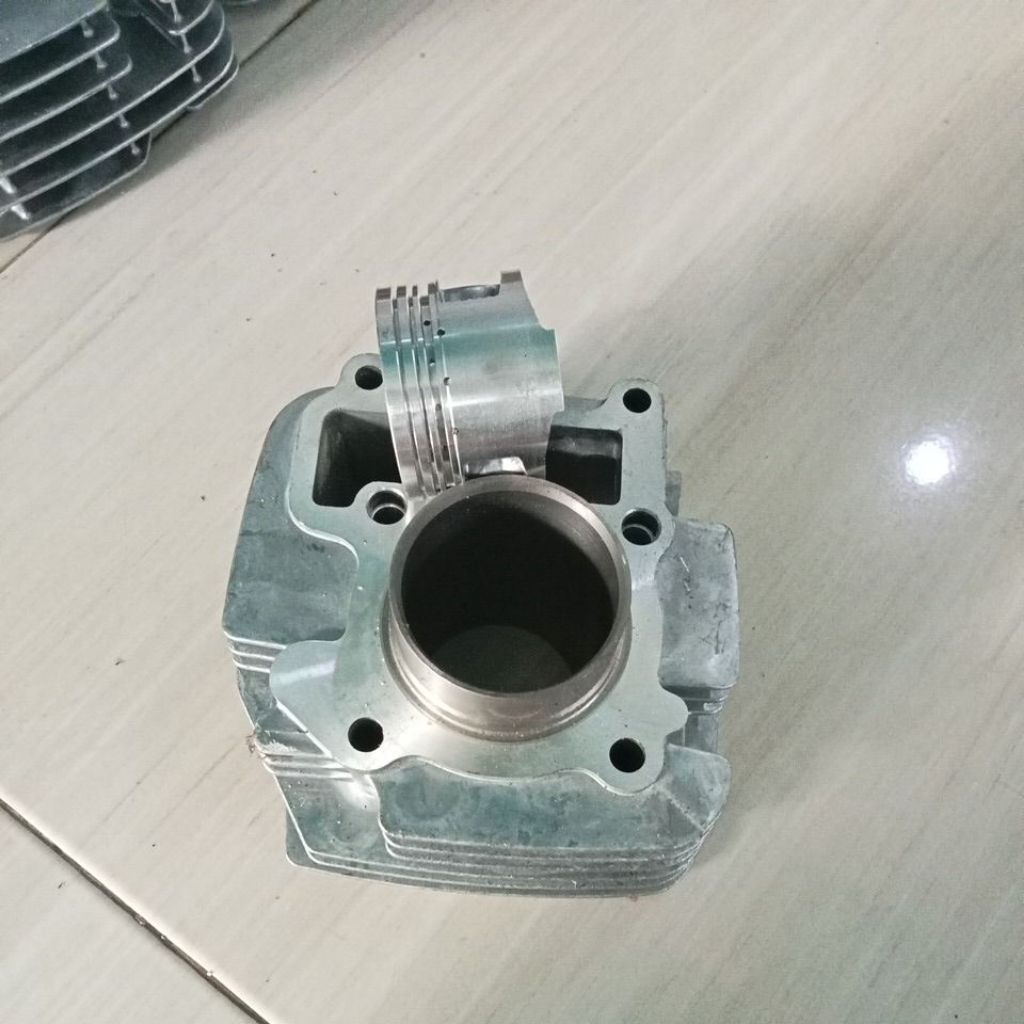 boring blok seher yamaha jupiter z burhan pnp vega new original copotan motor