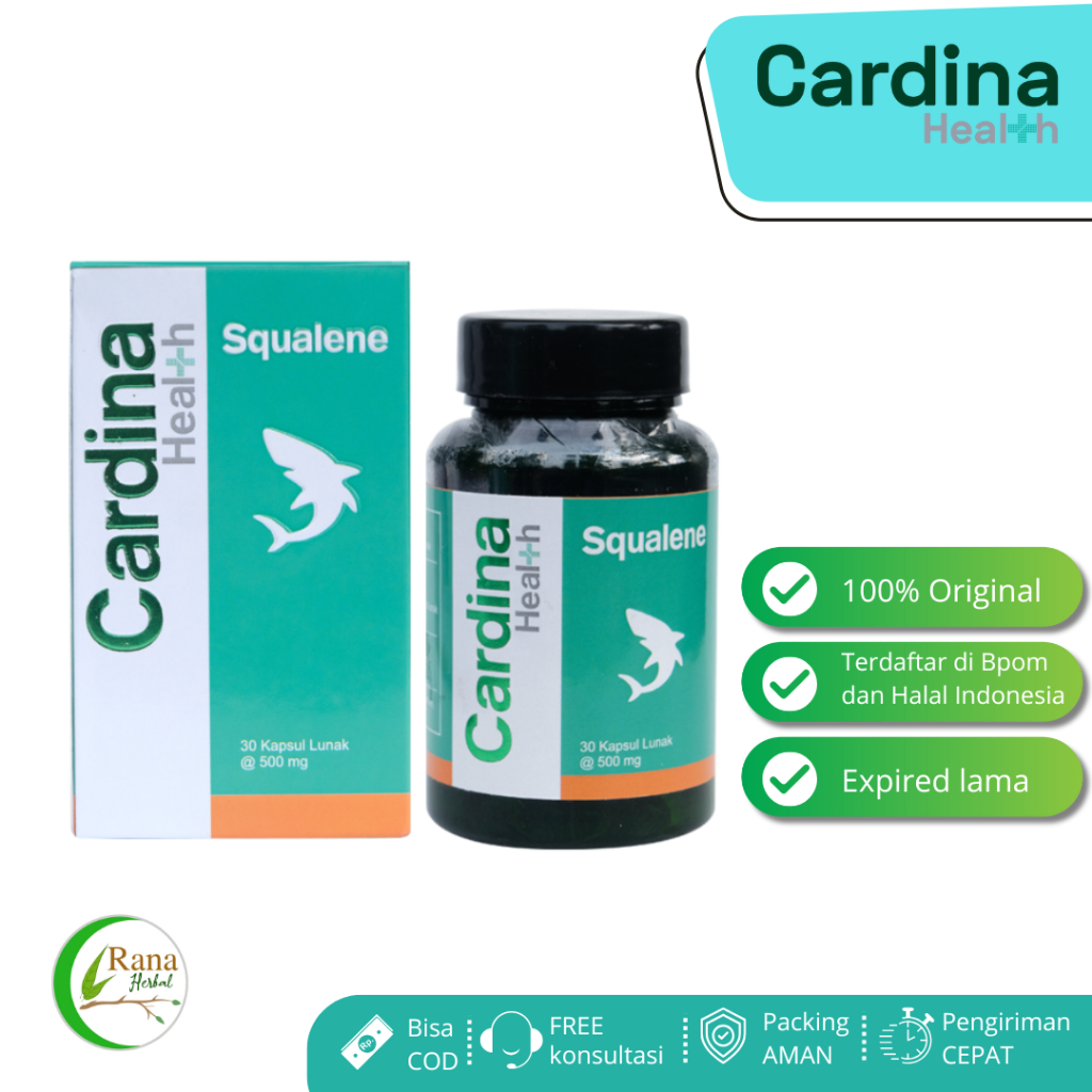 Cardina Health Squalene  - ORiginal minyak hati ikan hiu