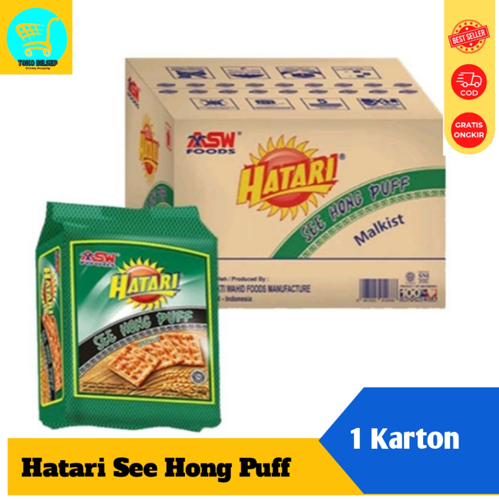 Biskuit Hatari Gabin See Hong Puff [36 pcs]