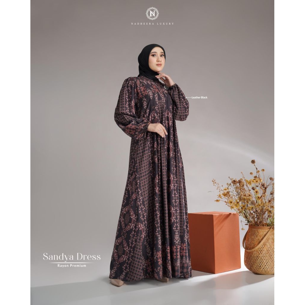 SANDYA DRESS NADHEERA LUXURY RAYON PREMIUM