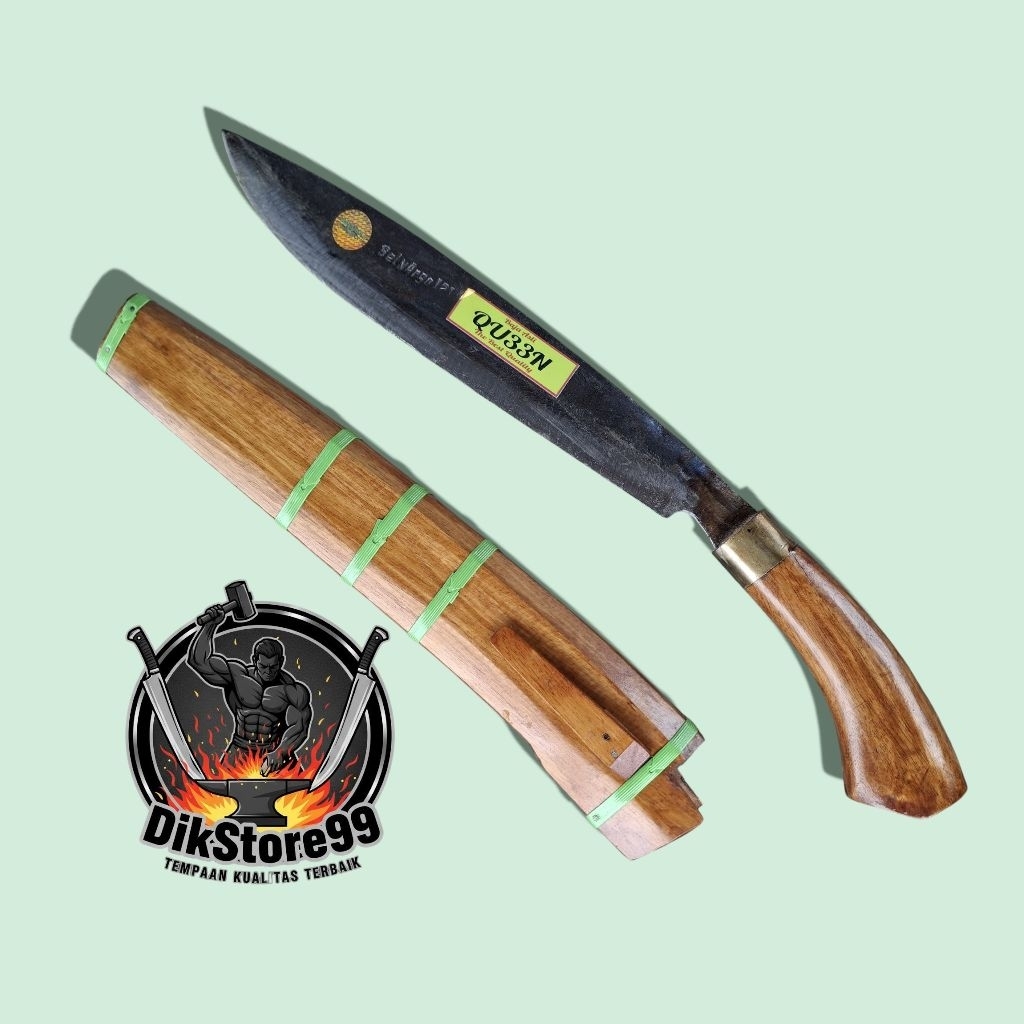 pisau/GLK baja per asli panjang 33cm