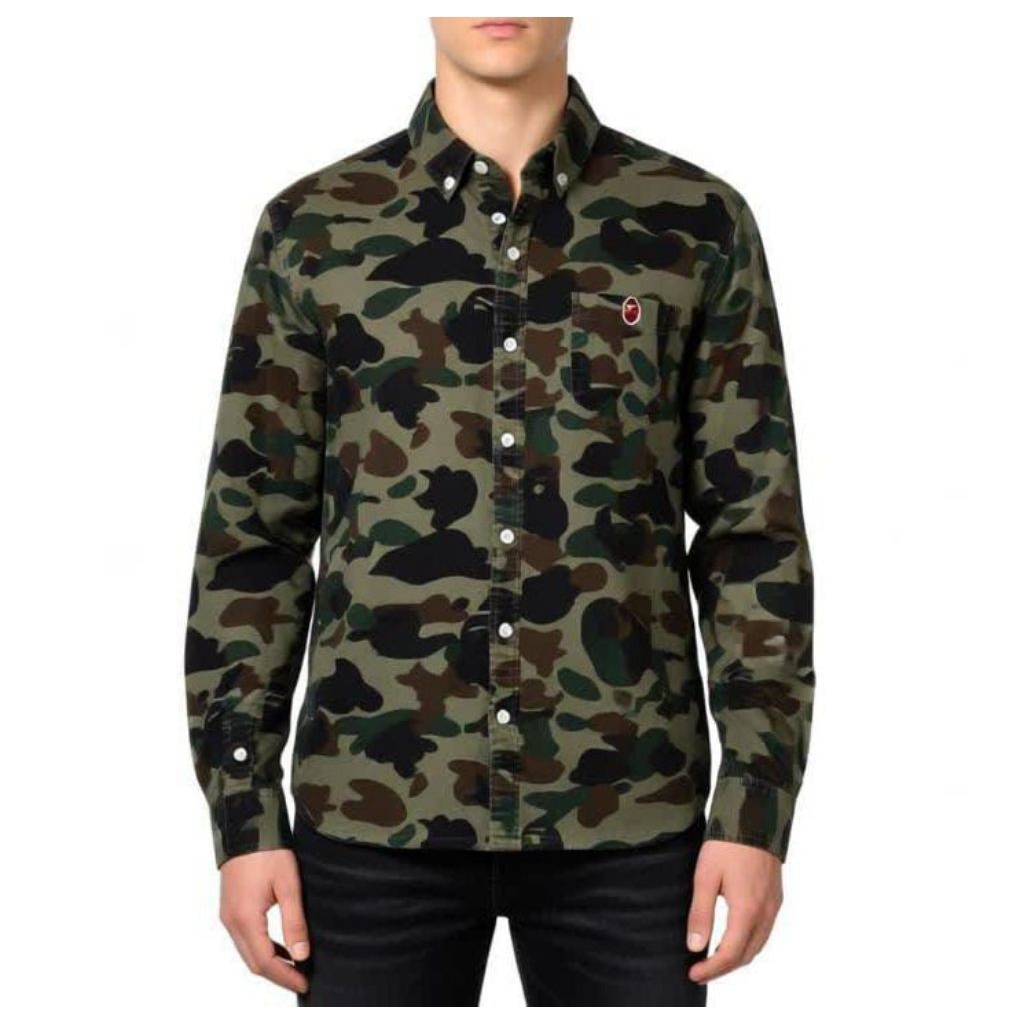 A Bathing Ape Camo Shirt