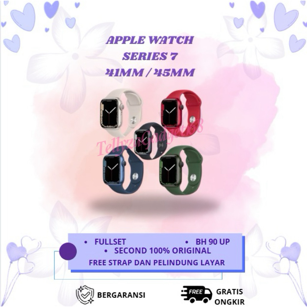 Apple Watch Series 7 41MM/45MM Second 100% Original