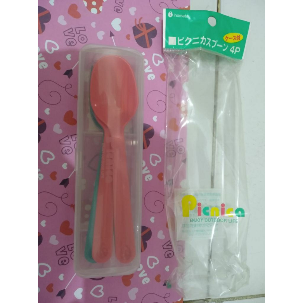 Sendok Makan Picnica From Japan 1 Set Isi 2 Pasang