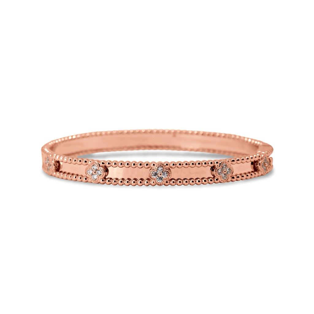 LULAPIN Vaelisa Clover Bangle 17K