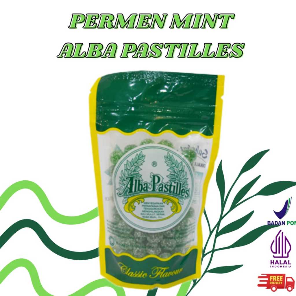 [COD] Permen Alba Pastilles 100g Termurah & Original 100%